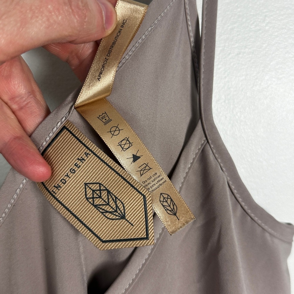 Indygena Aerel Brown Dress Womens Size XS Lightweight Outdoors Travel Midi Layer - Picture 5 of 13